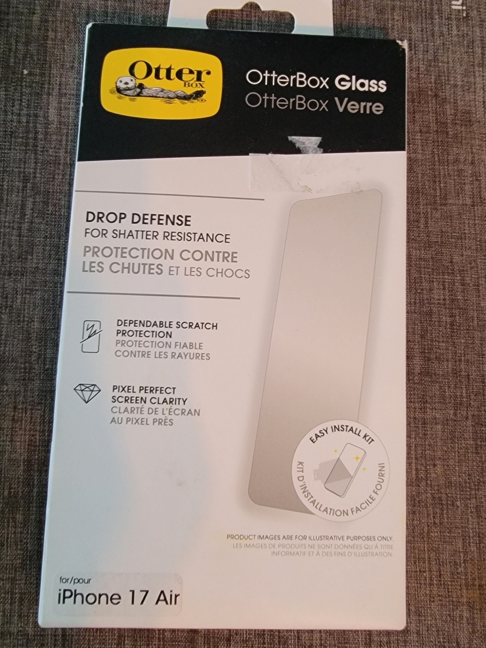 OtterBox Glass Drop defense for iphone 17 Air